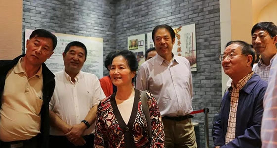 上海政協領導一行蒞臨考察倪東方藝術博物館