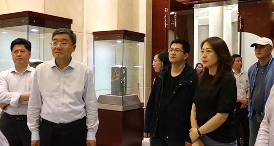 國家廣電總局領導蒞臨倪東方藝術博物館