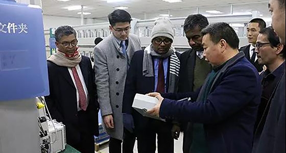 深入交流合作、尋求共同發展，斯里蘭卡國家電力部副總裁一行來訪安特集團和倪東方藝術博物館