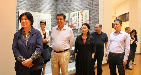 中國僑聯副主席邵旭軍一行蒞臨安特·倪東方藝術博物館