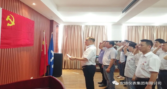 “學(xué)黨史、強(qiáng)信念、跟黨走”安特黨總支主題黨日活動(dòng)